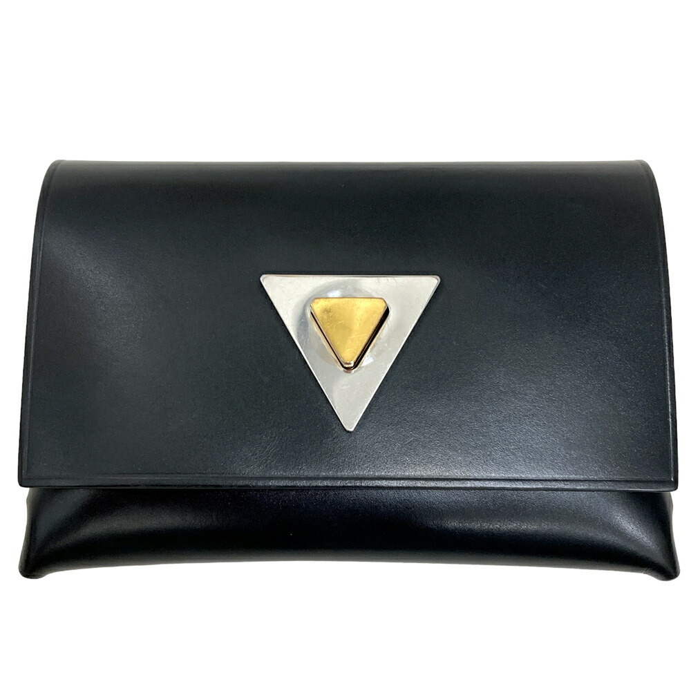 Bottega Veneta Turnlock Wallet Leather Black